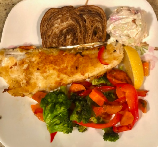 The Brick Walleye Plate - Friday Fish Fry